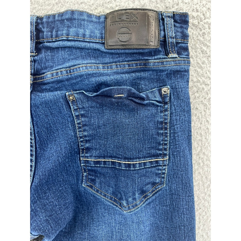 Southpole Flex The Movement Jeans Men's 34x29 Dark Wash Slim Straight Fit